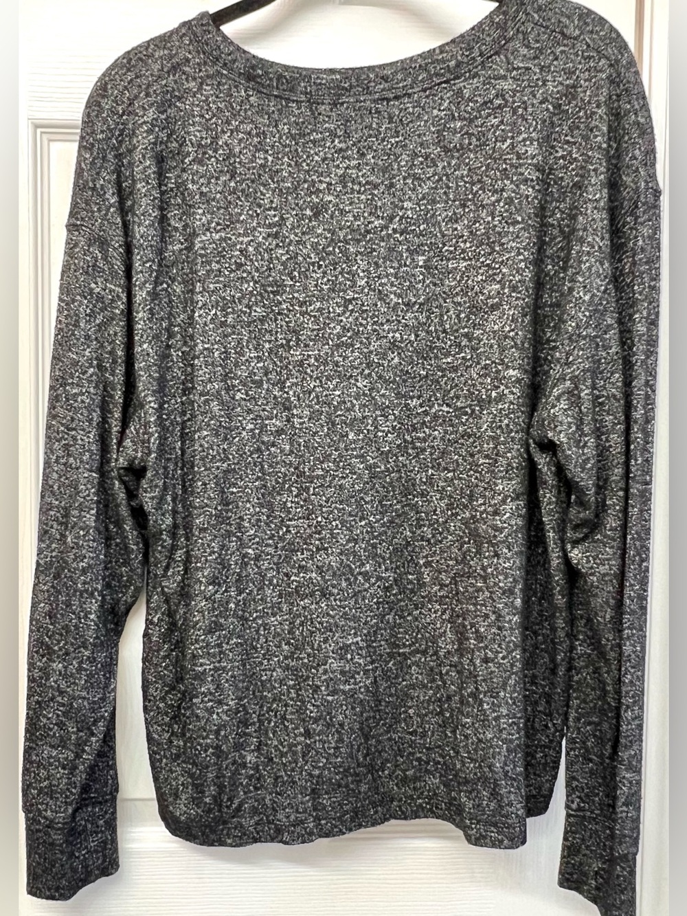 PINK Victoria's Secret Black Marled Shirt with Rainbow Lettering - Picture 3 of 3